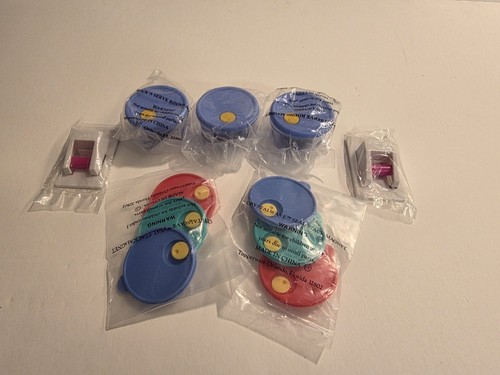 Vintage tupperware magnets lot - vintage,